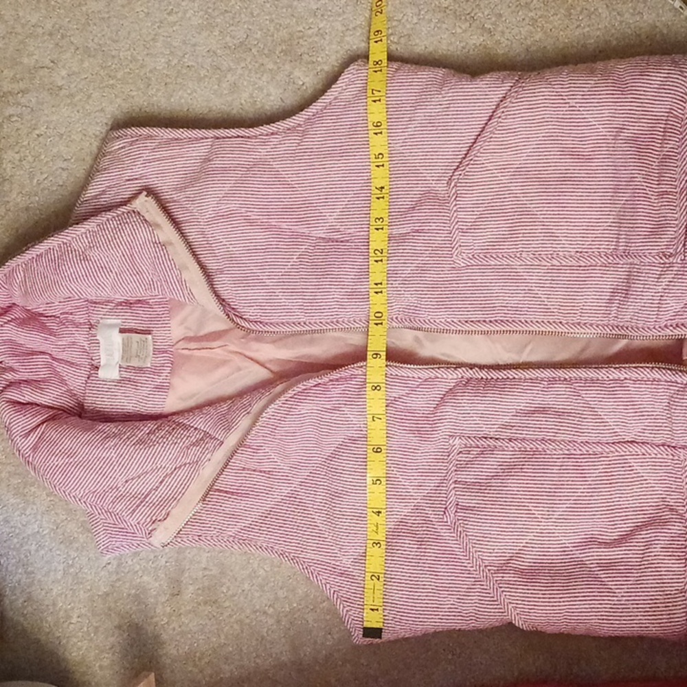 Peach love California puffy vest